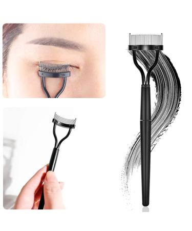 Sonku 7 Pack Foldable Steel Eyebrow Comb & Brush + 20 Disposable Mascara Brushes - Essential Makeup Tools for Perfect Lashes - Buy Online on SooperMarket.com