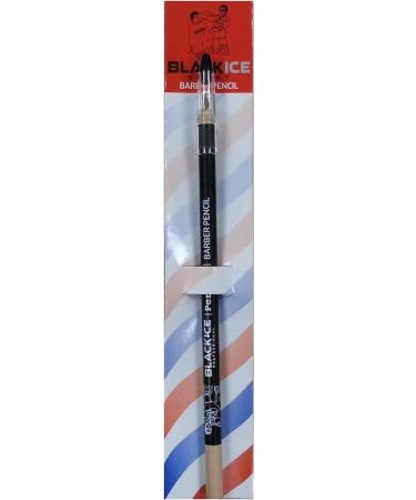 Black Ice Spray Barber Pencil (Tan) - 12 Pieces | Beard, Mustache, and Eyebrow Tool for Precision Grooming - Buy Online on SooperMarket.com