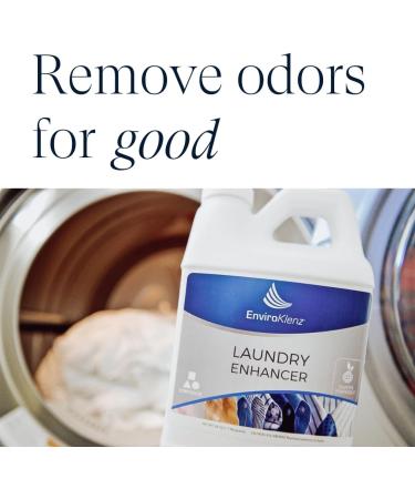 EnviroKlenz Laundry Enhancer | Odor Eliminator Liquid for 30 Loads | Non-Toxic Fragrance-Free Removes Sweat Chemicals & Pet Odors - Buy Online on SooperMarket.com