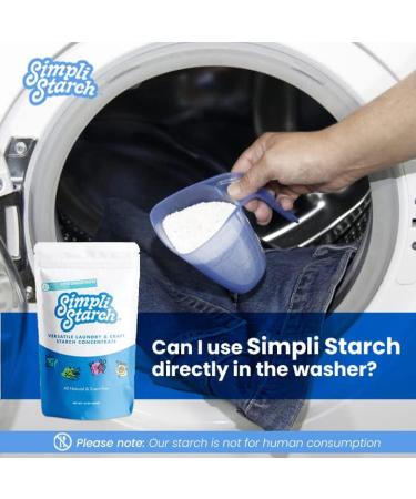 Simpli Starch 16oz Pouch - Liquid Starch Concentrate for Laundry, Ironing, Crafts & More - Buy Online on SooperMarket.com