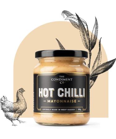 The Condiment Co Mayonnaise Pick N Mix - Choose From 6 Flavours | Chipotle Classic Garlic Hot Chilli Lemon Vegan - Lovingly Made In West Sussex - Pack of 2 x 300g - Buy Online on SooperMarket.com