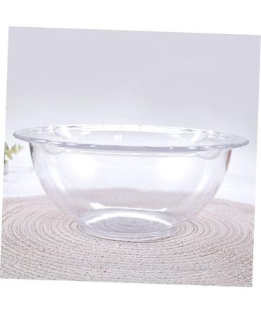 Didiseaon 1pc Lace Washbasin Simple Washbasin Transparent Bathroom Bowl Kitchen Washing Basin Spa Massager Basin Lace Wash Basin Countertop Face Basin Small Baby Pp Fashion Cleaning Basin 23x23cm Transparent - Buy Online on SooperMarket.com