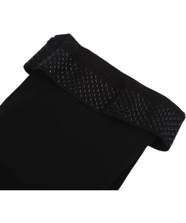 Buy Black Knee-High Compression Stockings for Men & Women | Oversize Support Stockings 23-32 mmHg for Running & Hiking | Improve Blood Circulation - Buy Online on SooperMarket.com