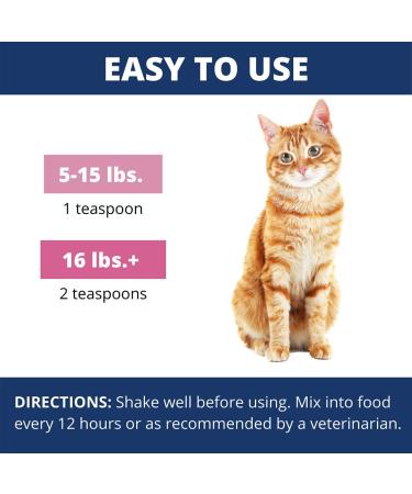 Under the Weather Anti-Diarrhea Liquid for Cats - Relief from Upset Stomach and Diarrhea - 4 oz Bottle - Buy Online on SooperMarket.com