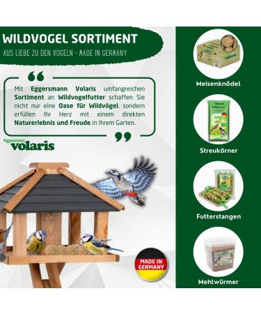 Buy Eggersmann Volaris 30 Meisenkn del Whole Grain - 2.7 kg Nutrient-Rich Wild Bird Feed | Ideal for All Bird Species | International Shipping Available - Buy Online on SooperMarket.com