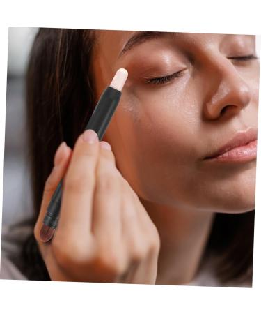 MUSISALY 2pcs Eye Makeup Stick Makeup Eyeshadow Brushes Stick Eye Shadow for Women Makeup Brush Abs Black - Buy Online on SooperMarket.com