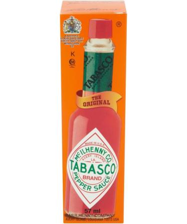 Hot Sauce Bundle which Contains Tabasco Original Red Pepper Hot Sauce 57ml - Pack of 2 with Grocery List Card - Buy Online on SooperMarket.com