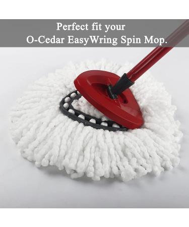 2 Pack Microfiber Spin Mop Replacement Heads for Ocedar EasyWring Spinning Mop - Buy Online on SooperMarket.com