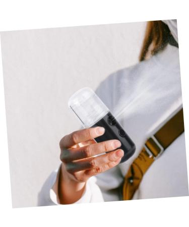 Gogogmee 1pc Portable Humidifier Air Mister for Essential Oils Diffuser for Hand Facial Mister Black Plastic - Buy Online on SooperMarket.com