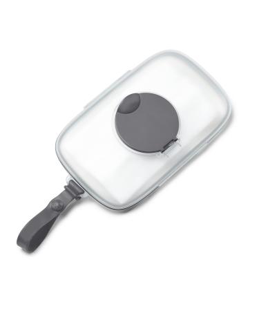 Skip Hop On-The-Go Wipes Dispenser, Grab & Go, Grey Grey Wipes Case