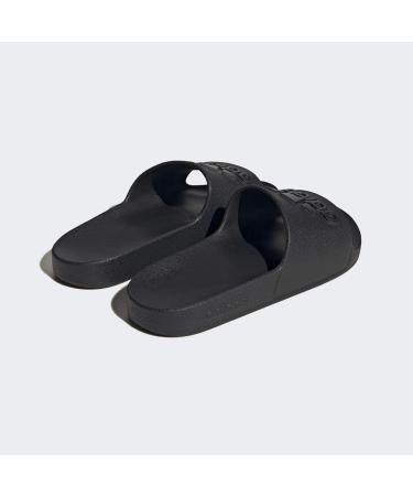 Adidas Unisex Adilette Aqua Slipper 47 EU - Core Black Slides for Ultimate Comfort | International Shipping Available - Buy Online on SooperMarket.com