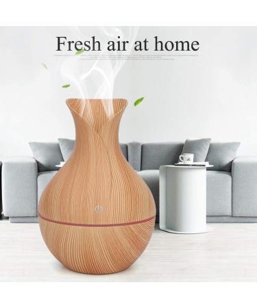Diffuser Home Aromatherapy Machine Air Humidifier USB LED Essential Oil Diffuser Humidifier for Home(Light Wood) - Buy Online on SooperMarket.com