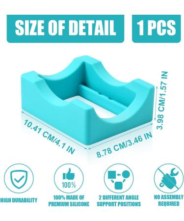 Silicone Cup Cradle with Built-in Slot for Crafting Tumblers Use to Apply Vinyl Decals for Tumblers, Tumbler Supplies with Felt Edge Squeegee for Decals on Cups and Bottles