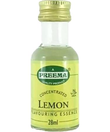 Preema | Lemon Flavouring Essence 12X28ml | Prefect For Baking | Halal | Premium Quality - Buy Online on SooperMarket.com