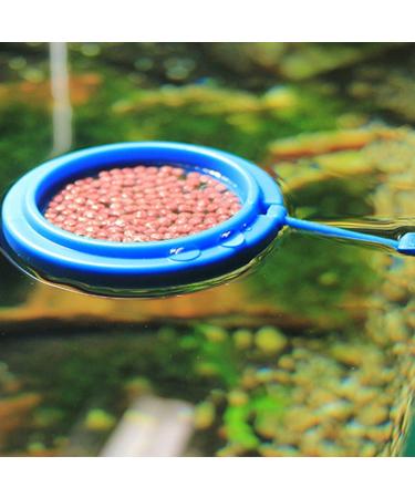 Fish Floating Food Feeding Round-shape Fish tank Supplies Aquarium Supplies Professional Design - Buy Online on SooperMarket.com