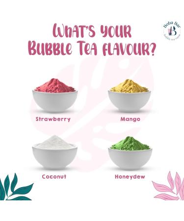 Boba Bar London | Happy Bundle Milk Bubble Tea Kit | 4 Milk Tea Flavours | 4 Boba & Jelly Toppings | Tapioca Pearls | 4 Bamboo Straws | 4 Tea Bags | Boba Bar London | Happy Bundle Milk Bubble Tea Kit | 4 Milk Tea Flavours | 4 Boba & Jelly Toppings | Tapio - Buy Online on SooperMarket.com