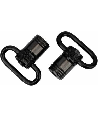 Tourbon 1 Quick Release Sling Mount Push Button QD Rifle Swivel - Black Pack of 2 | International Shipping Available - Buy Online on SooperMarket.com
