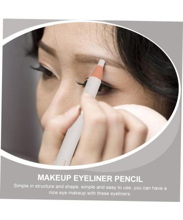 PLAFOPE 4pcs White Line Drawing Eyebrow Pencil Eyeliner Makeup Tool Peel- off Eyebrow Pencil Eyeliner Pencil - Buy Online on SooperMarket.com