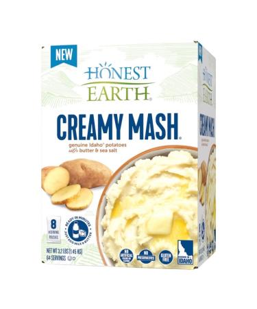HONEST EARTH Creamy Mashed Potatoes, 8 Pouches (8 servings each)