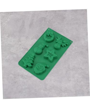 Abaodam 2pcs Christmas Cake Mold Silicone Chocolate Molds Mini Marshmallows for Hot Chocolate DIY Cake Mold - Buy Online on SooperMarket.com