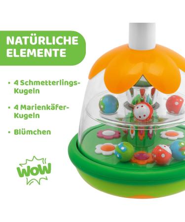 Chicco Magic Gyro Toy - Interactive Screeching Toy with Mirror for Babies & Toddlers (6-36 Months) - Perfect Gift for Learning Cause and Effect - Buy Online on SooperMarket.com