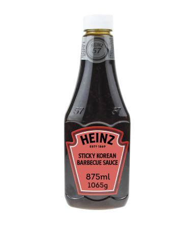 Heinz Sticky Korean Barbecue Sauce 875ml Barbecue 1 kg (Pack of 1)