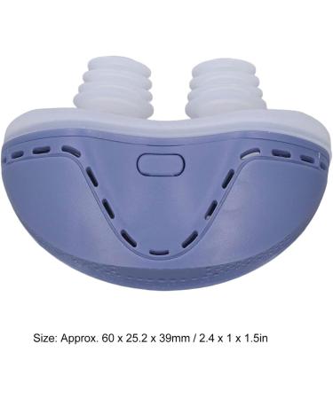 Electric Anti Snoring Device | 3 Speed Air Purifier | Prevent Snoring | Travel Friendly (Blue) - Buy Online on SooperMarket.com
