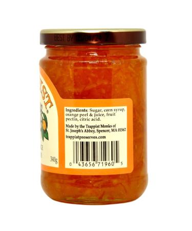 Trappist Sweet Orange Marmalade Bundle with WYKED YUMMY Spreader Knife - 2 Jars + Jar Scraper - Buy Online on SooperMarket.com