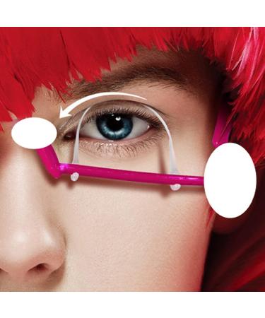 Worparsen Double Eyelid Trainer Eco-friendly Training Beauty Drooping Eyelid Stand Adjustment Tool Eye Styling Tool Lightweight Pink - Buy Online on SooperMarket.com