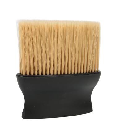 Barber Brush Soft Nylon Barber Neck Duster Unique Design Neck Dusting Brush With Ergonomic Abs Handle For Haircut Hairdressing