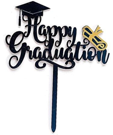 Graduation Cap Cake Topper Acrylic Pick Gift Son Daughter Classmate Friends Bachelor Cap Acrylic Cupcake Topper Graduation Cake Decoration - Buy Online on SooperMarket.com