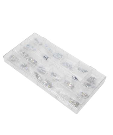 Nail Art Rhinestones Unique Elegant Exquisite Colorful Delicate Safe Eco Friendly DIY Rhinestones for Nail Artist for Home for Nail Salon