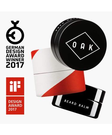 Oak Beard Balm for Men | Natural Beard Care | Light Hold & Shine | Certified Cosmetic from Berlin (50 ml) - Buy Online on SooperMarket.com