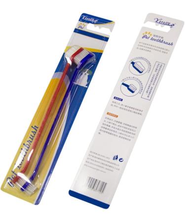 GANAZONO 6 Pcs Pet Toothbrush Toothpaste Super Bristles Toothbrush Kitten Toothbrush Dog Big Head Toothbrush - Buy Online on SooperMarket.com