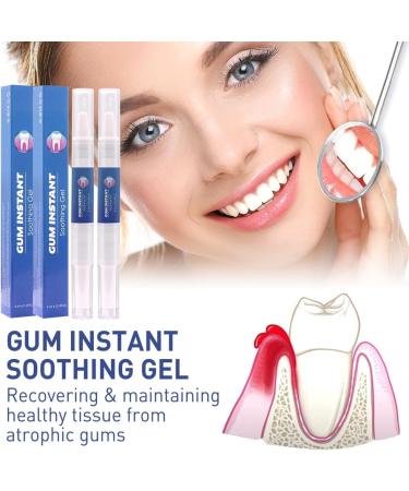 Fengyang 2PCs Gum Gel - Instant Gum Therapy & Restoration Gel for Healthy Gums | International Shipping Available - Buy Online on SooperMarket.com