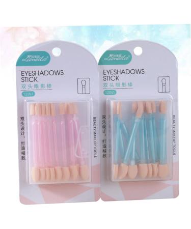 Beavorty 24Pcs makeup brush foam eyeshadow makeup eyeshadow brush Eye shadow brush blush Miss mix - Buy Online on SooperMarket.com