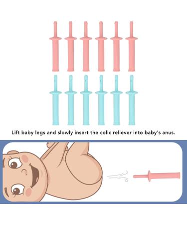 Gas and Colic Reliever for Babies Disposable Relieve Bloating Infant Gas Colic Reliever Effective Defecation Without Silicone Oil Instant Constipation Relief for Baby 12 Count - Buy Online on SooperMarket.com