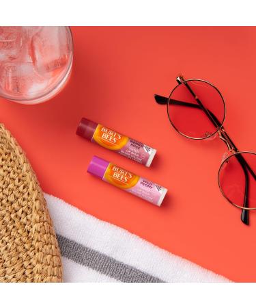 Burt s Bees Tinted Lip Balm SPF 30 100% Natural Origin Mineral Sunscreen Wild Peony Mother's Day Gift 1 Tube in Blister Box - Buy Online on SooperMarket.com