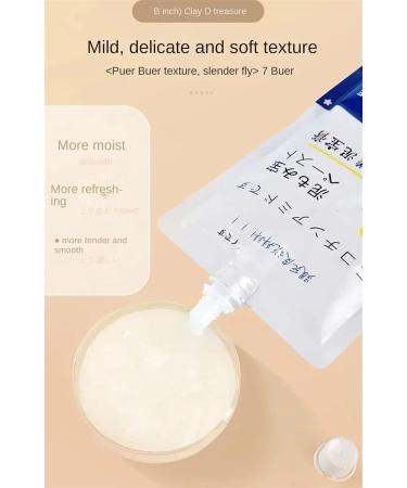 Amide Clay Cream - Mud Rubbing Artifact Rubbing Mud For Skin Rubbing Mud Gel Rubbing Mud Cream Fourpeopeo Rubbing Mud Gel Niacinamide Body Milk 250g (1Pcs) - Buy Online on SooperMarket.com