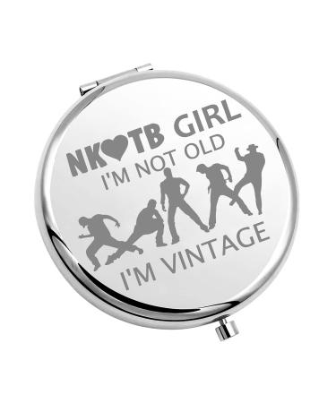 KUIYAI Music Band Inspired Gift I m Not Old I m Vintage Makeup Mirror Music Lover Gift Purse Mirror For Girls (I'm not oldUK)