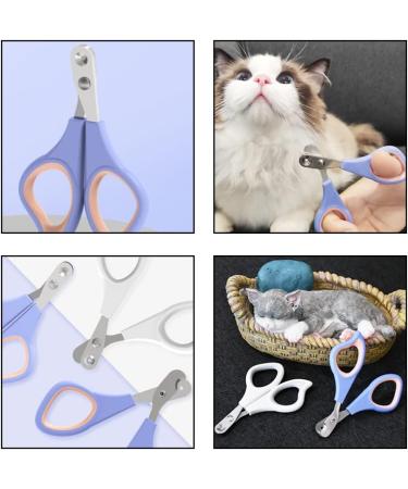NOOMIEQCF Pet Nail Clippers Round Hole Pet Nail Scissors Stainless Steel Pet Nail Trimmers for Cat Dog Small Animals - Buy Online on SooperMarket.com