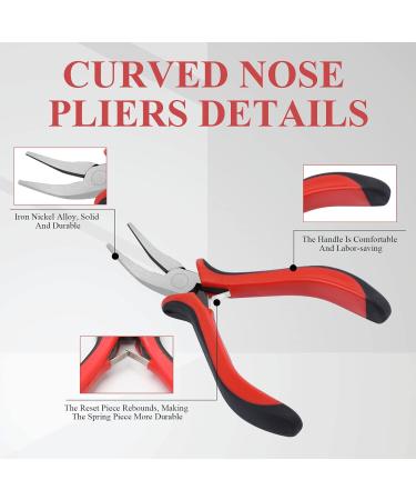 Professional Hair Extension Tools Kit with 200 Silicone Nano Beads - Hair Extension Pliers, Loop Threader - Brown - Buy Online on SooperMarket.com