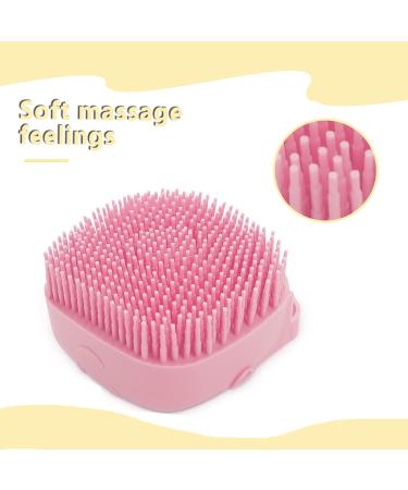 Youery 3-Piece Silicone Pet Bathing Brush Set for Dogs & Cats - Massage Shower Gel Handle Ideal for Grooming & Spa - Buy Online on SooperMarket.com
