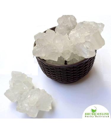 AOZA Shudh Online Mishri Dhage Wali Organic Thread Mishri Crystal (200 Grams) Dhaga mishri Crystal Patika Bellam Rock Sugar Khadi Sakar Kuja Misri - Buy Online on SooperMarket.com