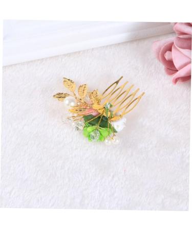 Didiseaon Wedding Hair Comb Bride Wedding Dress Hair Accessories Flower Hair Comb - Buy Online on SooperMarket.com