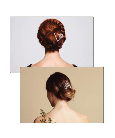 Akamino Metal Hair Claw Clips - 8 Pack Hair Accessories for Women - Small Hair Pins for Half Bun Hairstyles - Ideal for Thick Hair - Buy Online on SooperMarket.com