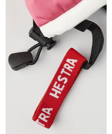 Hestra Gauntlet CZone Junior Mitt (Youth 4-13yrs) | Waterproof Insulated Kids Snow Mittens - Fuchsia/Ivory - Buy Online on SooperMarket.com