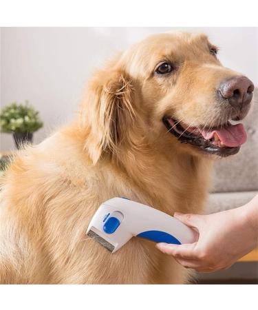 AIJIANG Flea Treatment Comb for Dogs Electric Dog Flea Comb Pet Flea Zapper Comb Fleas Removal Tool - Buy Online on SooperMarket.com