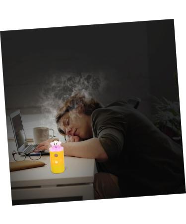 Moisturizer Air Diffuser Small Humidifier Plant Pocket Size Humidifier Face Steamer 3.8x3.8x10.8cm Yellow - Buy Online on SooperMarket.com
