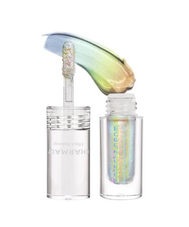 CHARMACY Chameleon Glitter Eyeshadow  Liquid Shimmer Sparkle High Pigment Duochrome Eye Shadow  Long-Lasting With No Creasing Eye Cosmetics  1.6g (08)